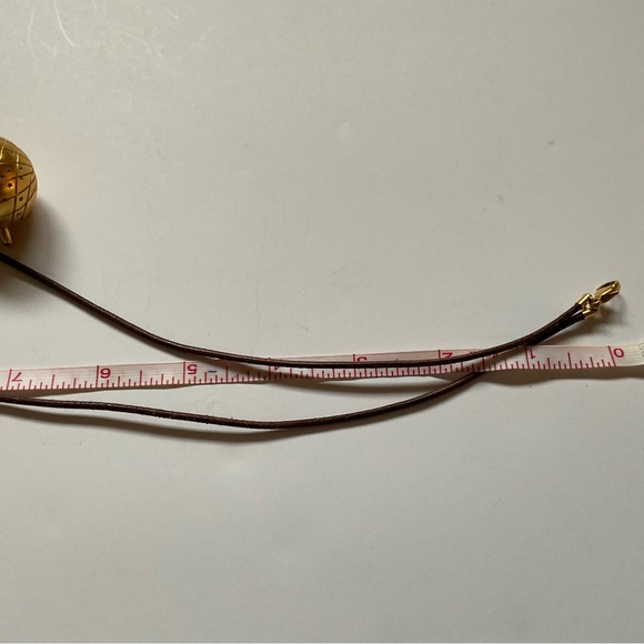 Authentic Hermes Limited Edition Zodiac Globe Pendant Locket In Gold Tone - Picture 13 of 14